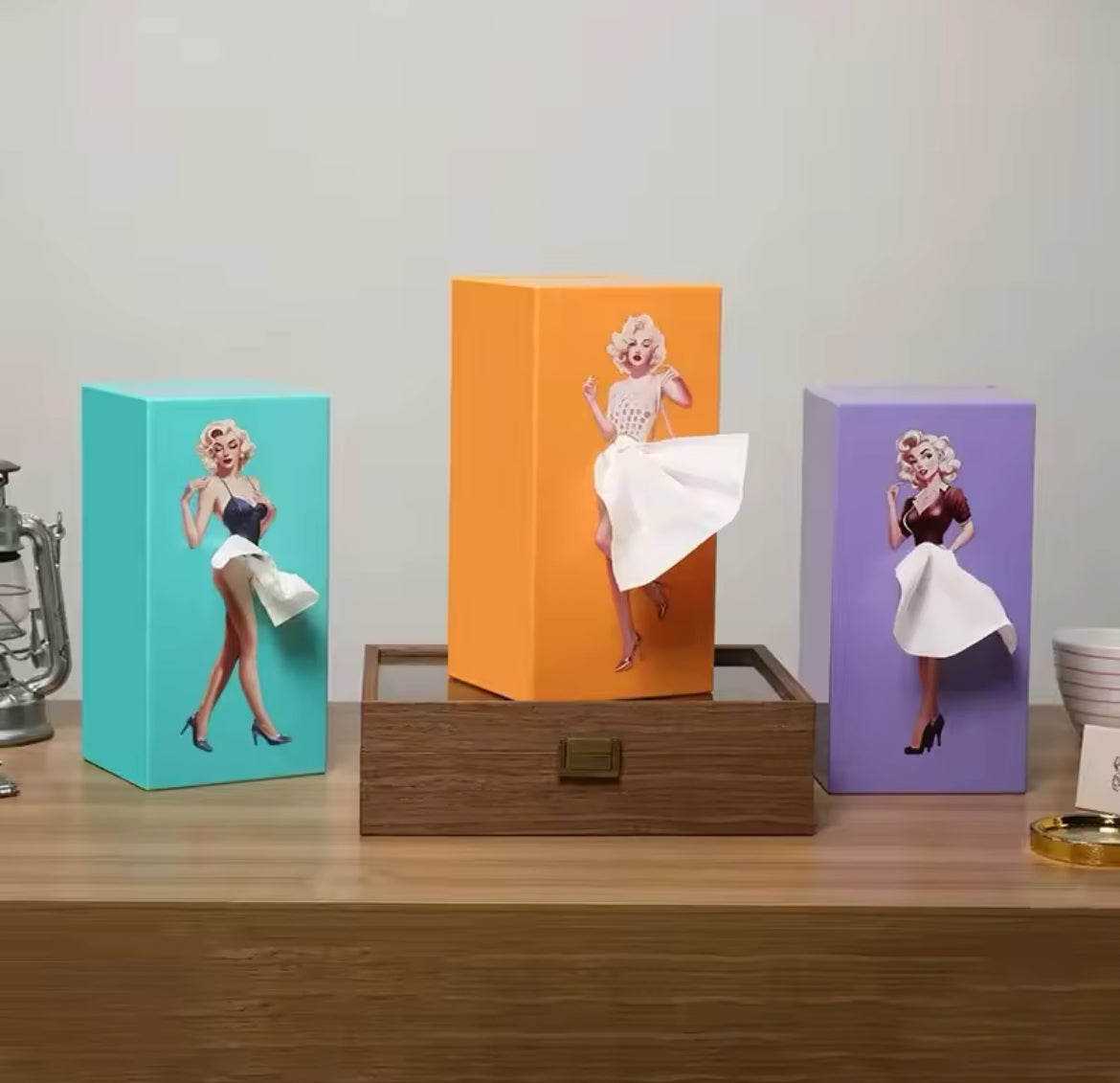 Marilyn Monroe Tissue Box