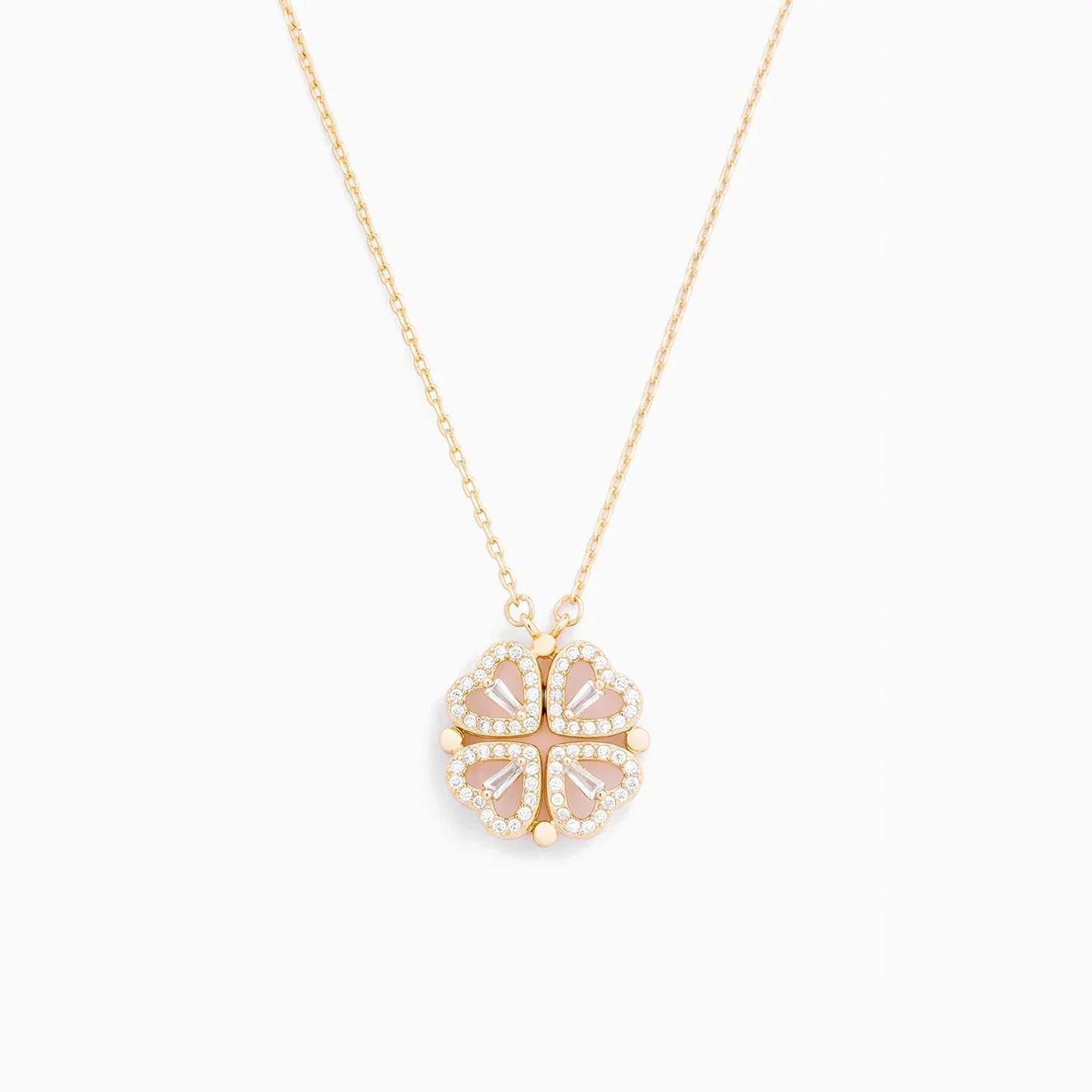 gold charm necklace