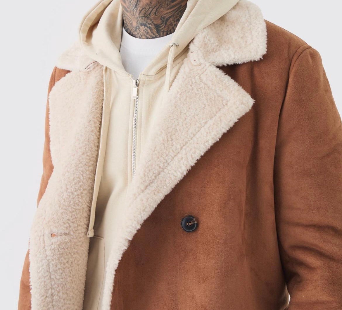 Tan borg coat *On Sale*