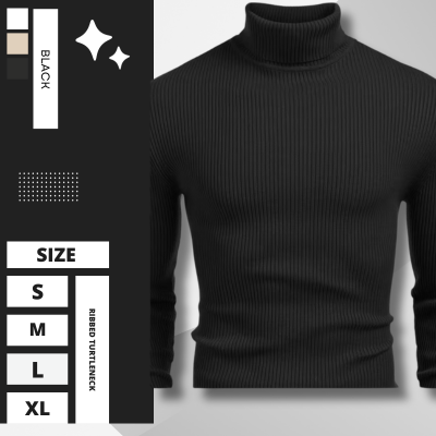 We are Handsome Men - Ribbed TurtleNecks