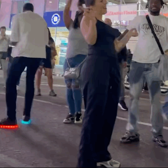 “Light up the Dancefloor”shoes