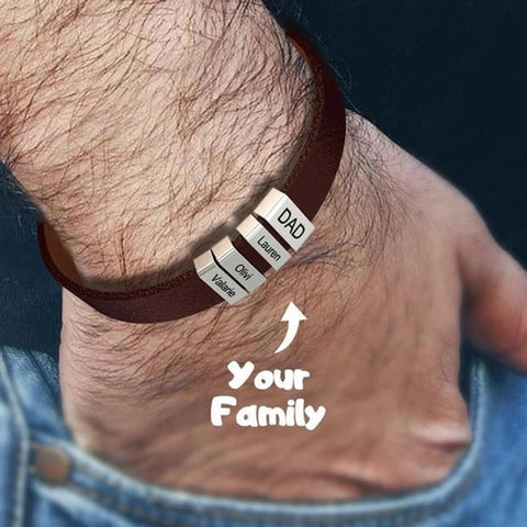Daddeserveloveto Bracelet for loving children to their fathers