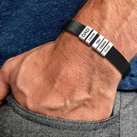 Daddeserveloveto Bracelet for loving children to their fathers